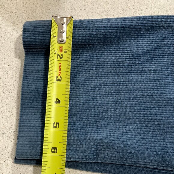Theory metal blue used Corduroy pants size 8 - Picture 3 of 16